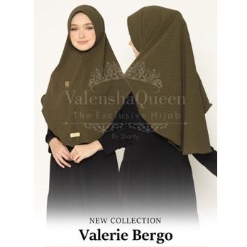 Bergo crinkle valerie/pad antem/crincle motif