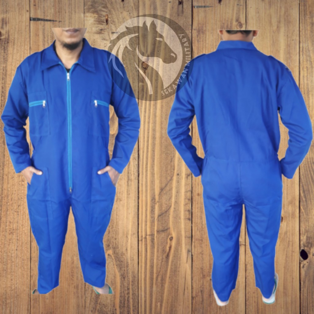 Wearpack Safety Coverall Proyek Biru