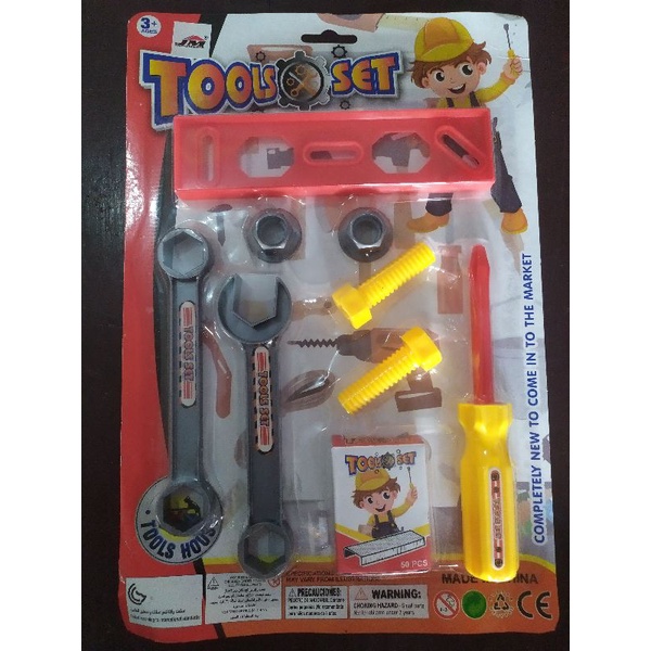 MAINAN ANAK LAKI LAKI TOOL SET / MAINAN ALAT BENGKEL / MAINAN ALAT PERKAKAS