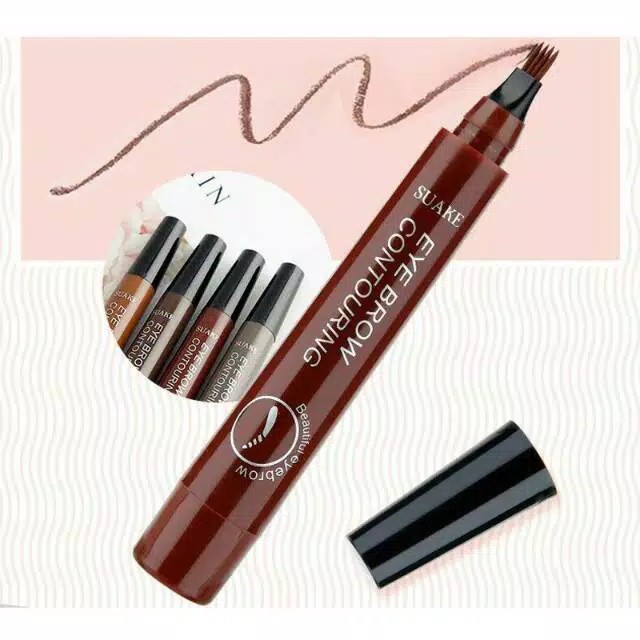 Pensil Alis Natural Anti Air Tahan Lama / Microblading Eyebrow Tattoo Pen Waterproof