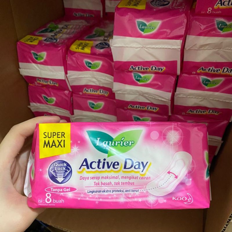 pembalut wanita laurier sayap & Laurier non sayap