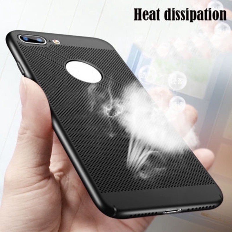 Casing Hard Case Belakang Ultra Slim Penghilang Panas Untuk iPhone 5 / 5s / 6 / 6s / 6s Plus / 7 / 7 Plus