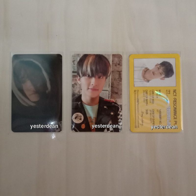 photocard jaehyun jewel sticker jaehyun seoul city jeno hello jaemin dad v1 mark neozone n ver winwi