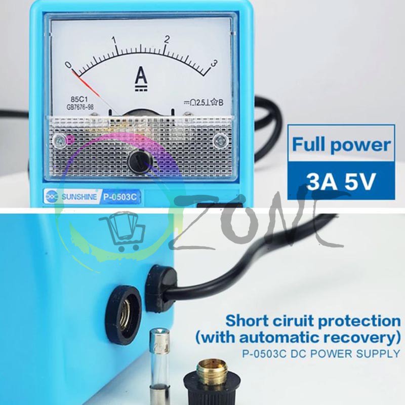 POWER SUPPLY SUNSHINE P-0503C MINI 3 AMPER