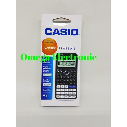 

Model baru - Casio FX 991 EX - Scientific Kalkulator FX-991EX Calculator Kuliah Ilmiah Sekolah ✓