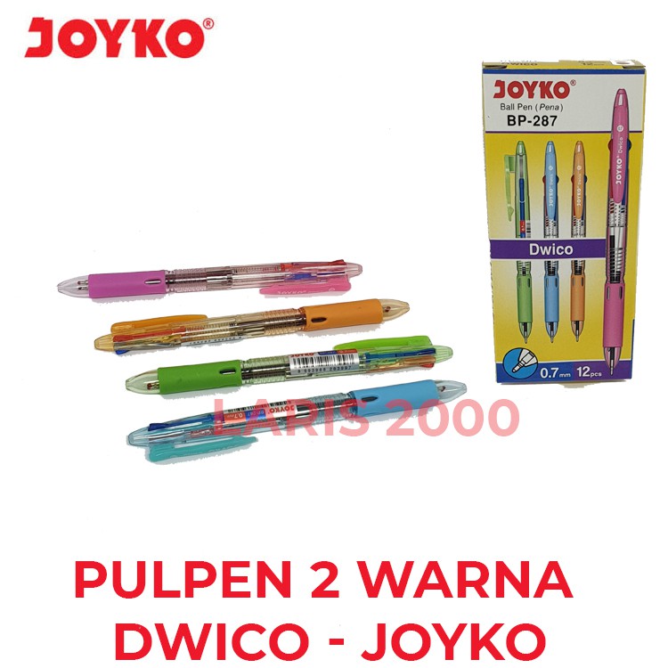 

Pulpen 2 warna Dwico Joyko