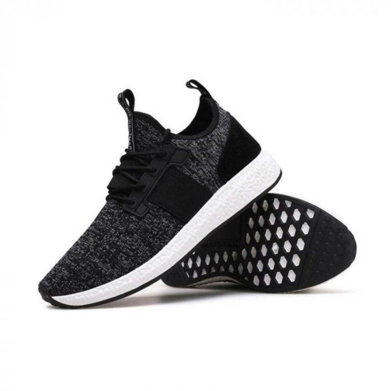 Sepatu Pria Fly Power - Sepatu Olahraga Hitam