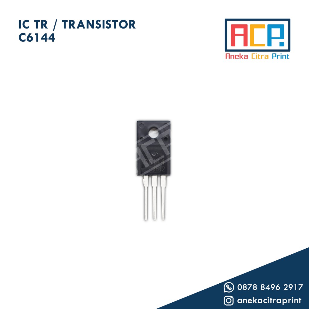 IC TR Transistor A2222 + C6144 Set, Printer Epson L120 L210 L310 L350 - New