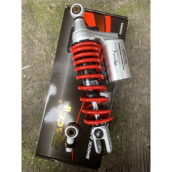 shockbreaker shock tabung atas vario beat mio scoopy genio model g series black series free stiker FOURSIX_46