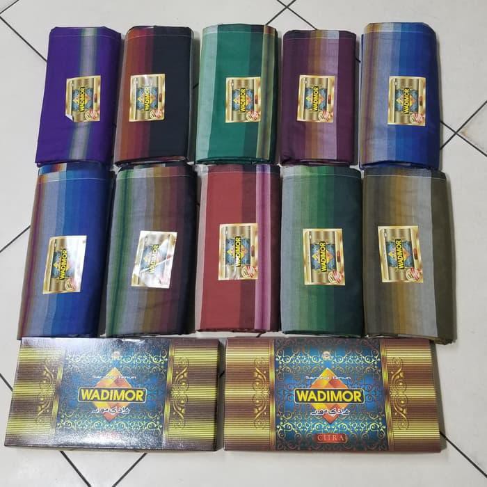 sarung wadimor motif kotak kotak (grosir)