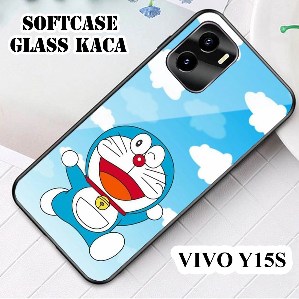 Softcase Glass Kaca VIVO Y15 S - Casing HP VIVO Y15 S[ S39].