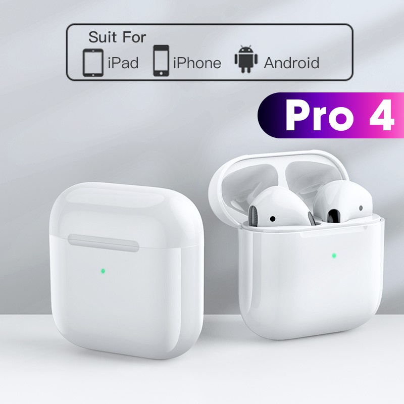 TWS Pro4 Bluetooth Earphones inPods Wireless Earphone BT 5.0 Earbuds inPods for Android Apple Smart Phone