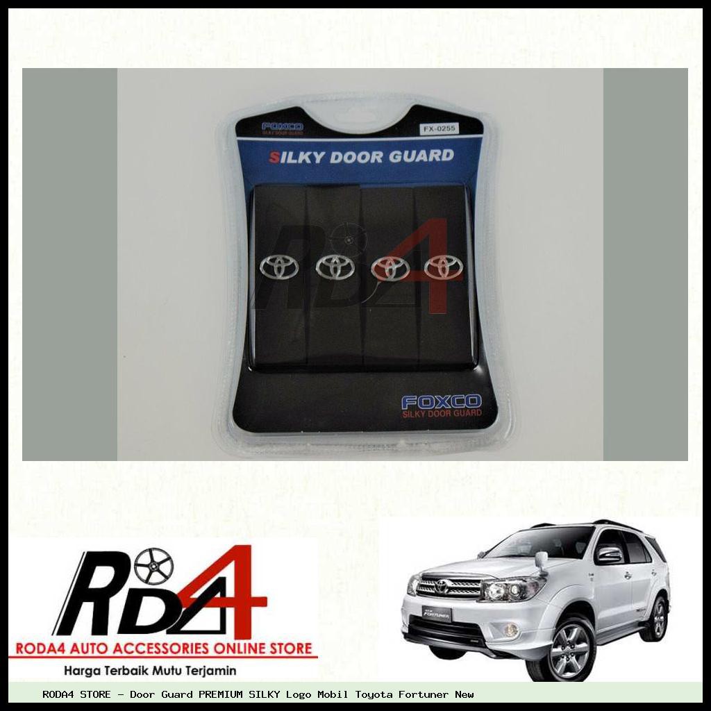 Door Guard PREMIUM SILKY Logo Mobil Toyota Fortuner New