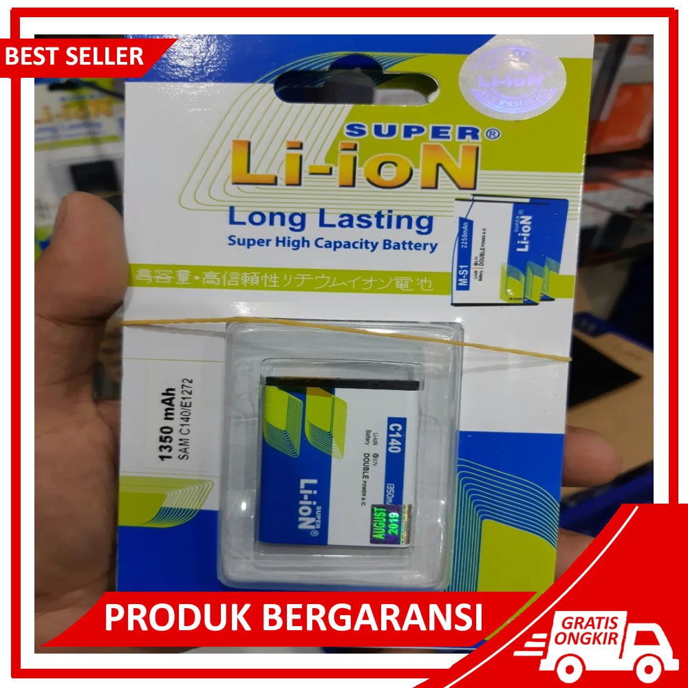 Batre Baterai Hp Samsung Caramel Lipat E1272 E1195 C3303 Bronx C140