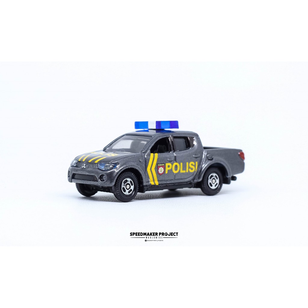 Tomica Mitsubishi Triton Custom Polisi Sabhara Diecast Miniatur Replika