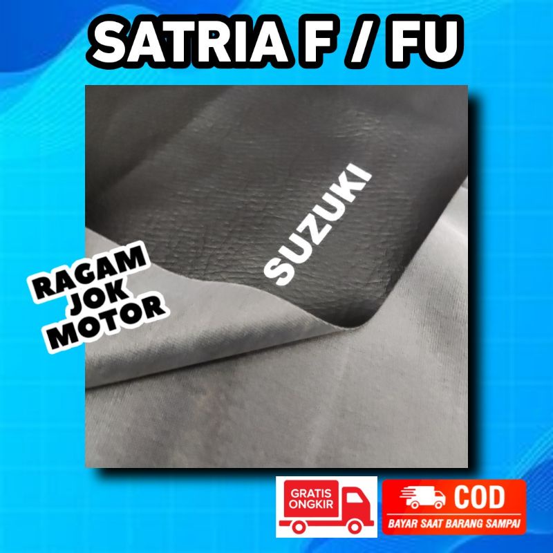 (BISA COD) Sarung Kulit Jok Motor Suzuki Satria F FU Original