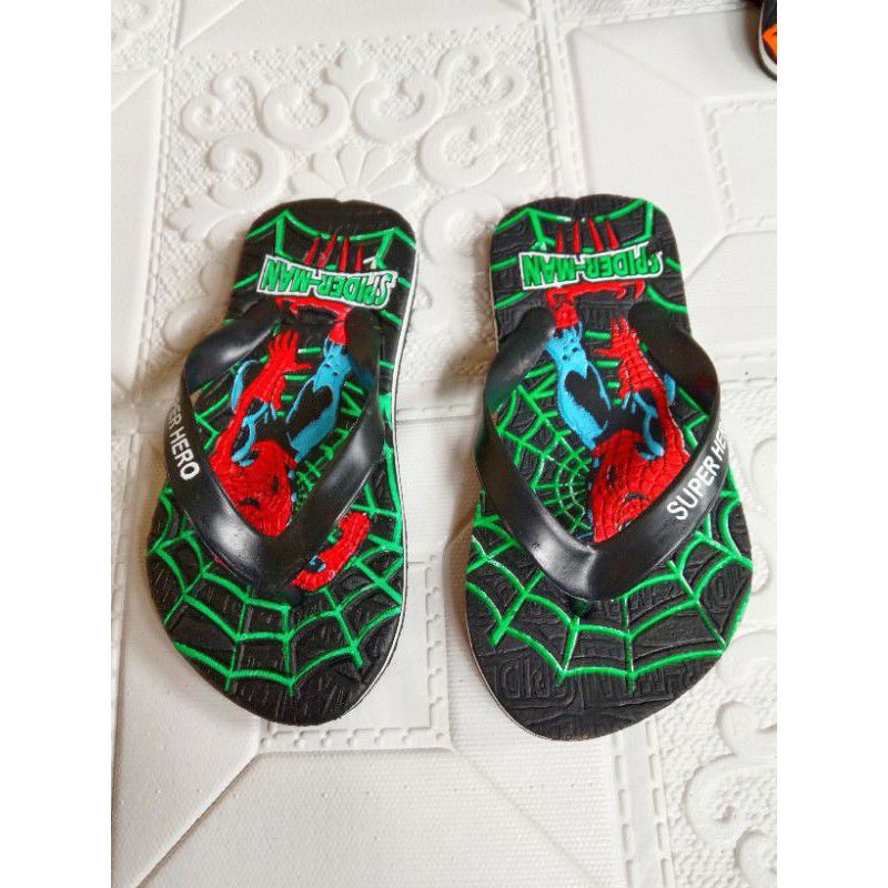 Sandal Jepit Anak Karakter Super Hero