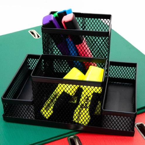 

Gratis Ongkir!! KODE-770 Desk Set / Pen Holder / Tempat Alat Tulis Jaring Jala Joyko DS-19