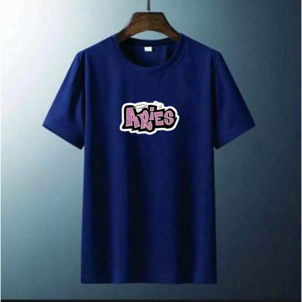 Noveli wear - Kaos distro kaos murah sablon digital berkualitas atasan baju kaos pendek Zodiak Unisex 014