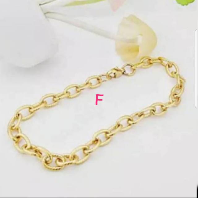 [1lusin]Gelang rantai imoet xuping uk18cm