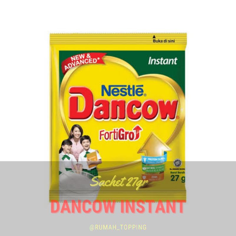 

Promo Terlaris Susu Bubuk Dancow Instant Sachet 27gr