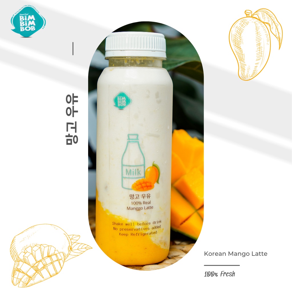 

Korean Mango Latte 250ml