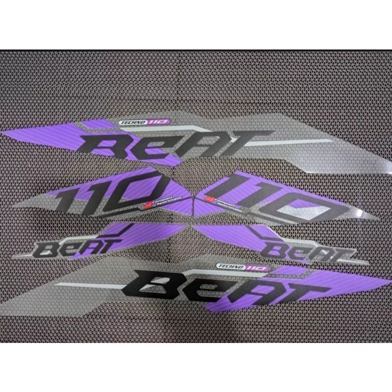 STRIPPING TRANSPARAN HONDA BEAT NEW 2016-2019 MALAYSIA