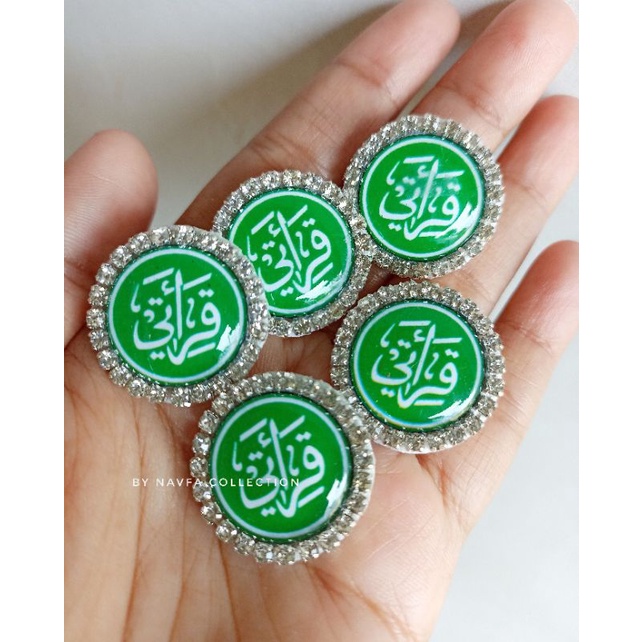BROS PIN LOGO QIROATI / BROS JILBAB LOGO CUSTOM