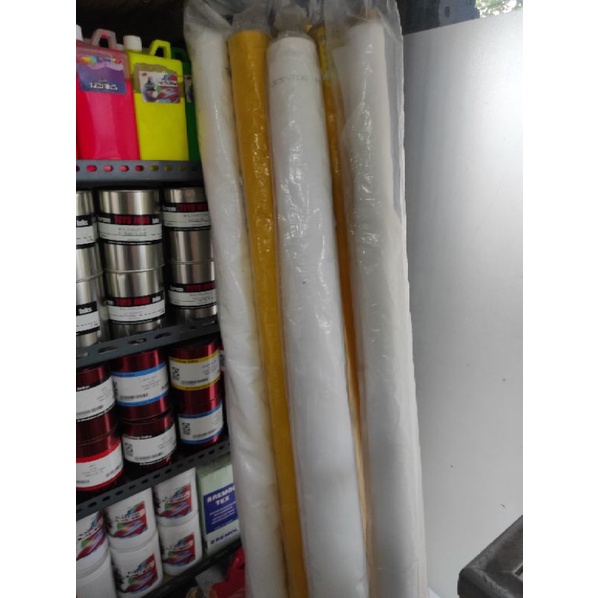 Kain Monyl/Kain Screen Sablon T120 (Kuning) permeter