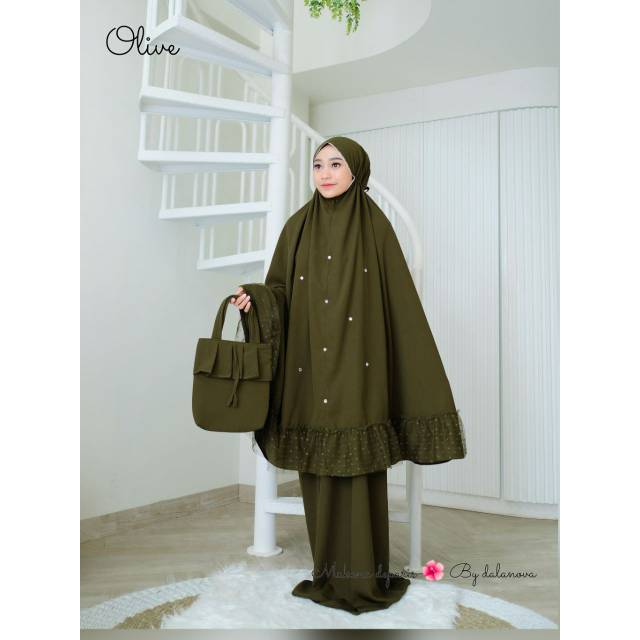 SALE Mukena Paris Olive DALANOVA