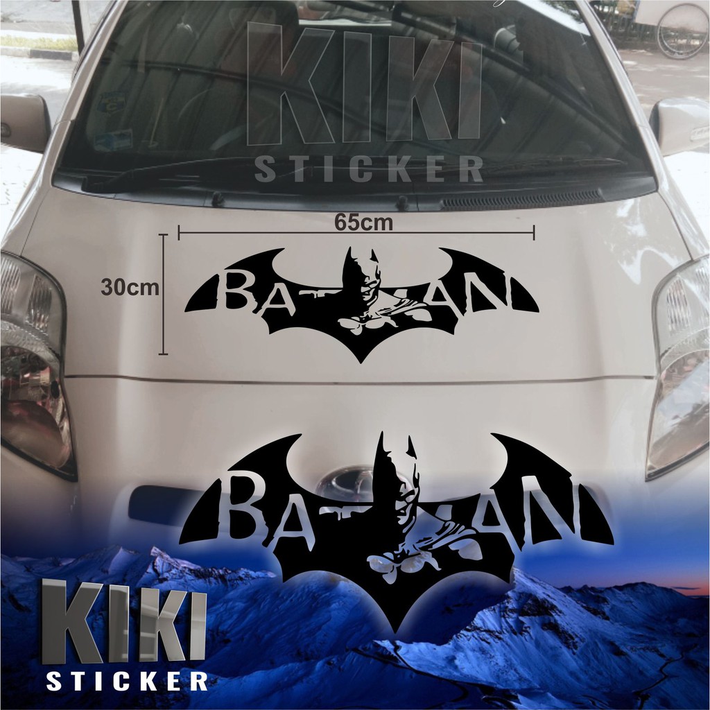 CUTTING STICKER STICKER KAP MOBIL BODY PINTU BATMAN KEREN TERBARU Shopee Indonesia