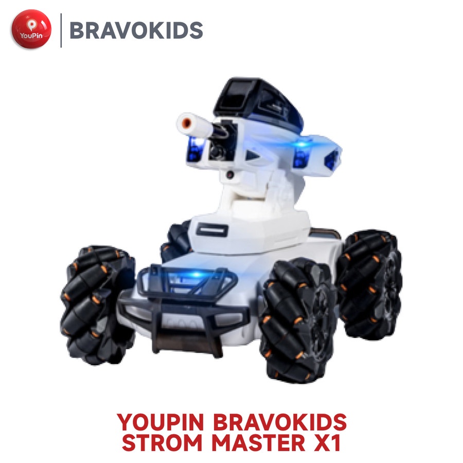 Youpin Bravokids Intelligence Interactive Robot Strom Master X1