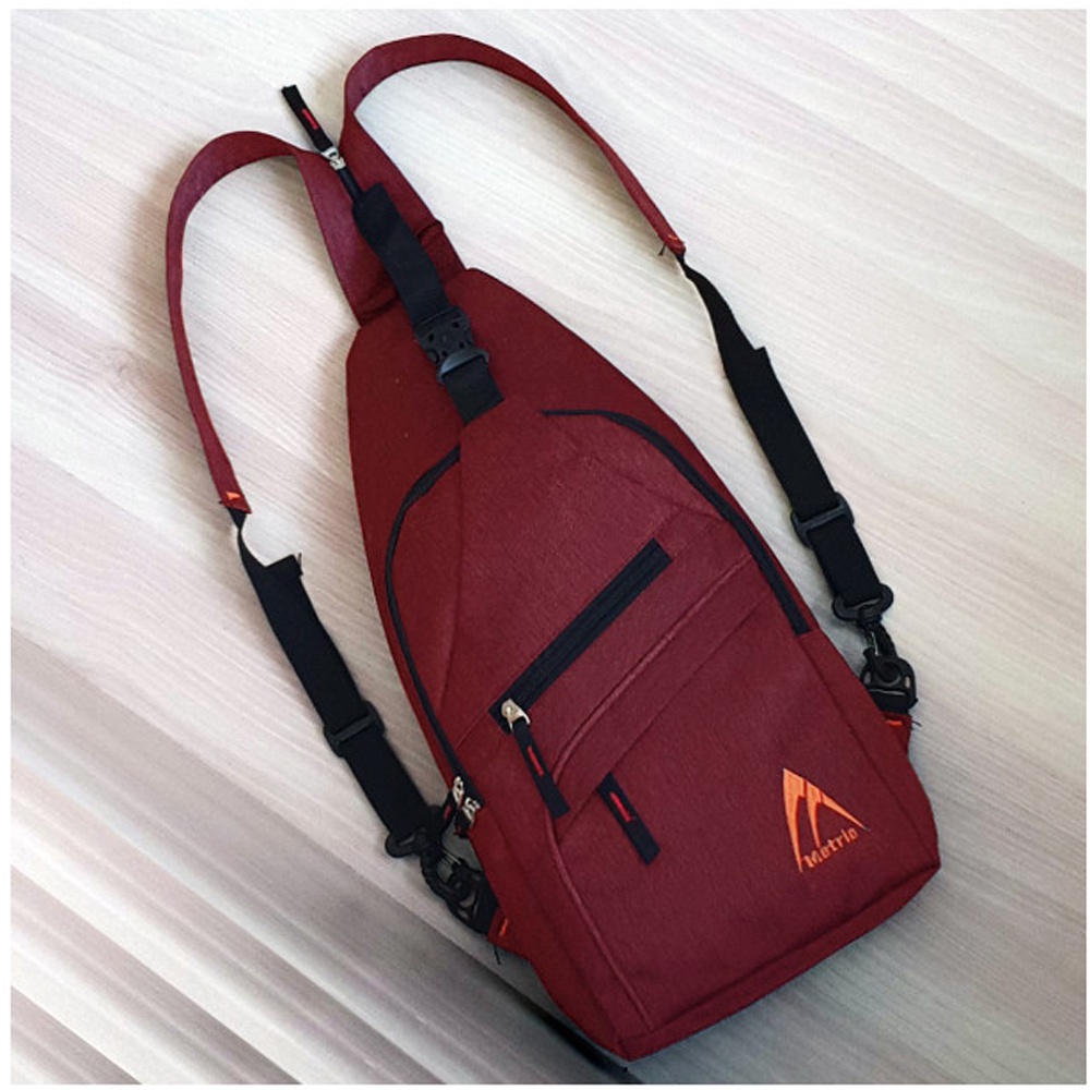 SHOPEE 6.6 SUPER SALE!! Tas Slingbag Pria Multifungsi 3in1 Tas Ransel Hangout Sporty Tas Selempang Pria Crossbody Bag Men