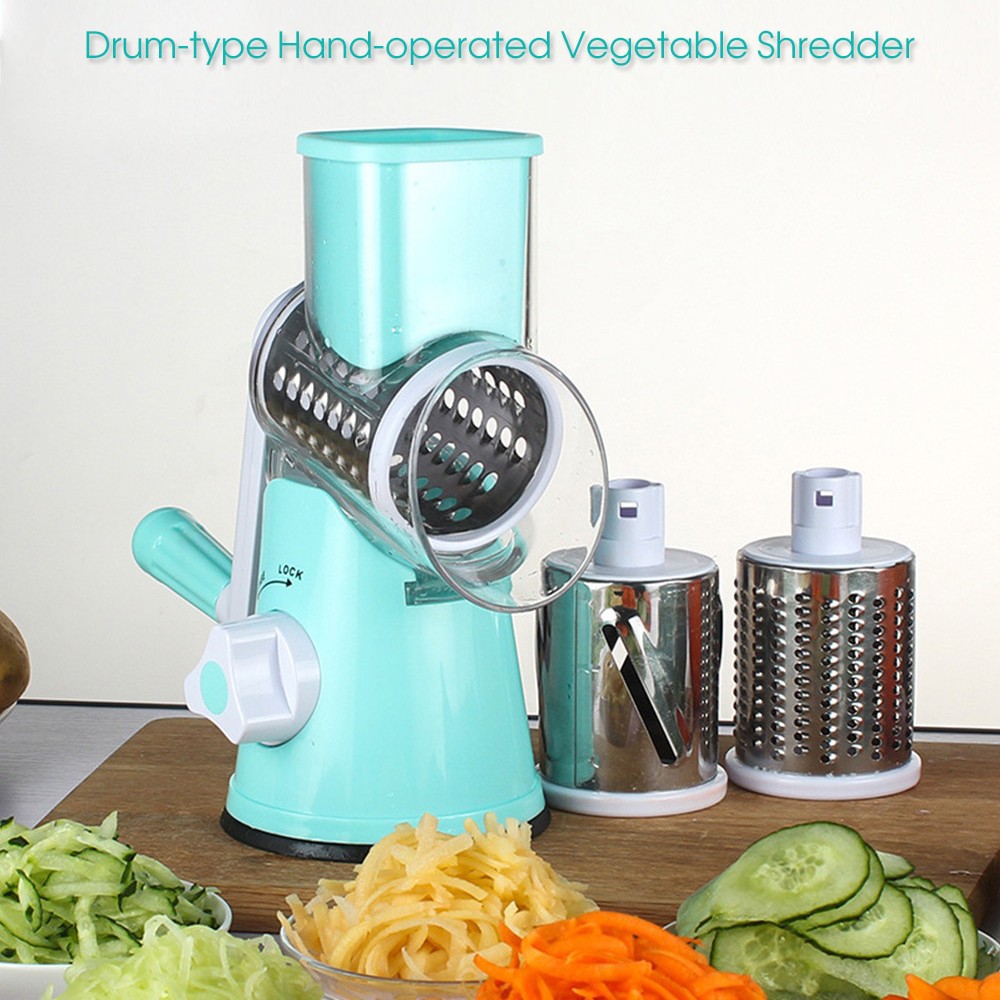 DUOLVQI Penggiling Sayur Bumbu Dapur Vegetable Cutter Slicer - CY-806 - GREEN