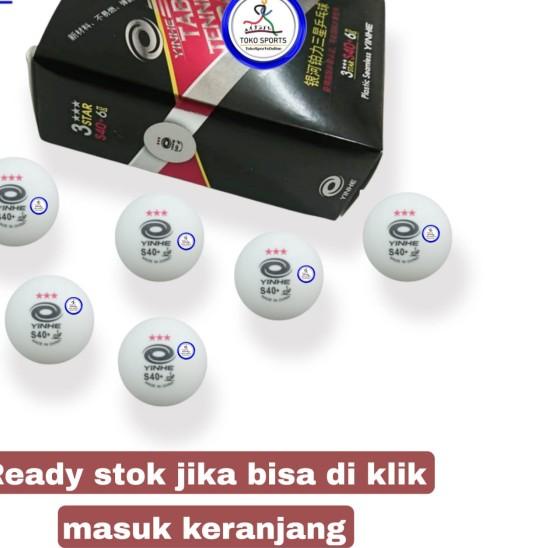 ♦ Bola Pingpong Yinhe Bintang 3 ✩