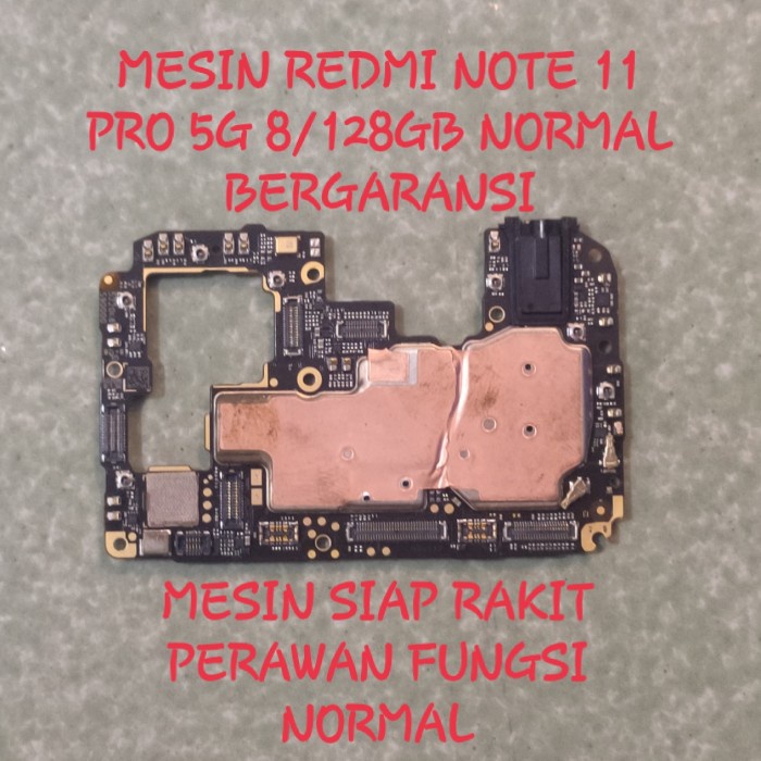 Mesin xiaomi note 11 pro 5G normal mesin redmi note 11 pro 5G normal