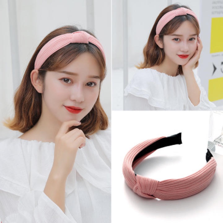 Bando Cantik Wanita Model Simpul Original Aksesoris Rambut Headband Korean Version