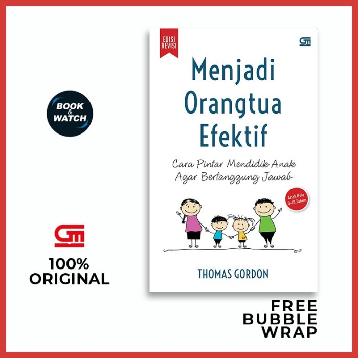 

FLASH SALE!!! BUKU PARENTING: MENJADI ORANGTUA EFEKTIF (EDISI REVISI) - DR. THOMAS TERBARU