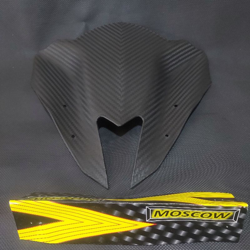 MIKA VISOR AEROX 155 MOTIF CARBON