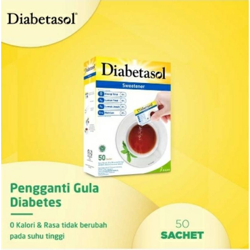 

Diabetasol No Calorie Sweetener 50g