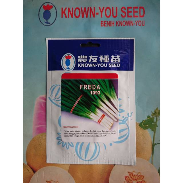 Benih Bibit Bawang Daun Besar FREDA 5gr