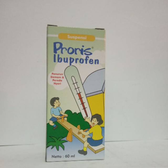 Proris Ibuprofen sirup penurun demam anak 60 ml
