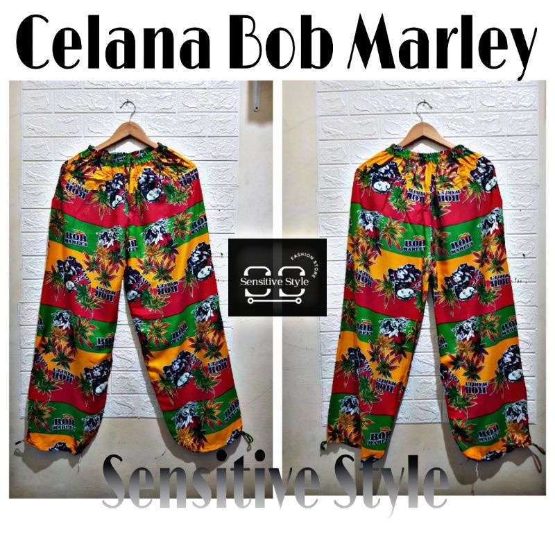 Celana Bob Marley Premium Pria Wanita Terbaru