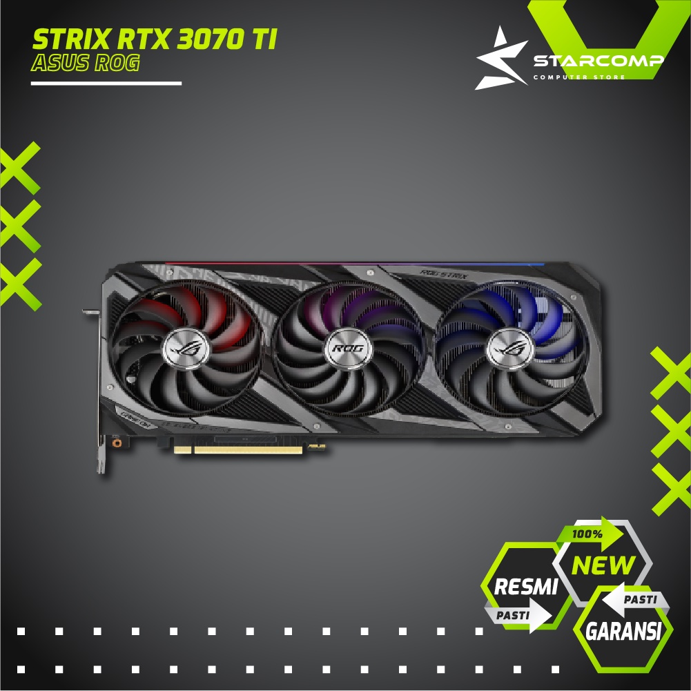 asus rtx 3070 ti rog strix oc 8gb ddr6x nvidia geforce rtx 3070ti