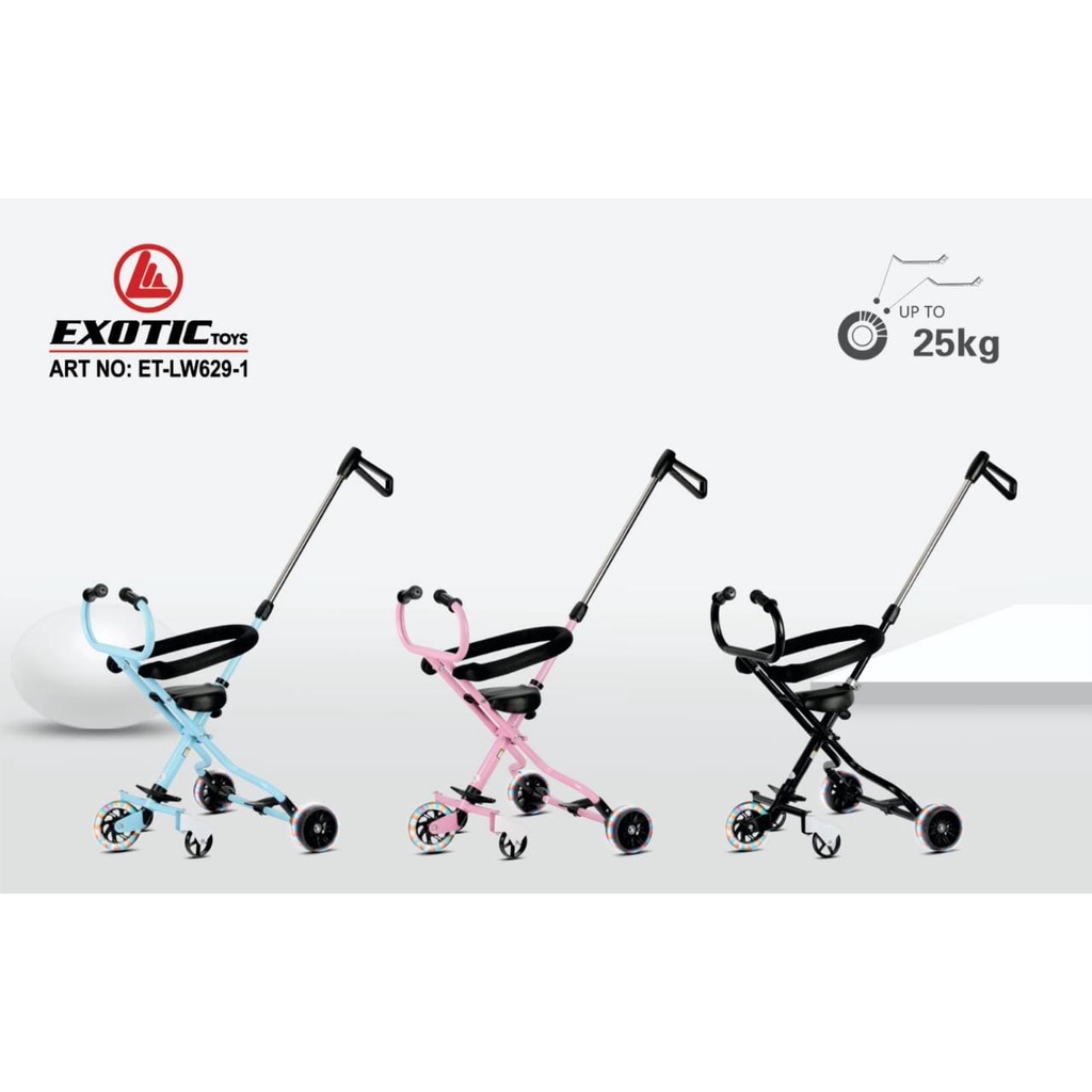 Magic Stroller Smart Trike Exotic Lw 629-1