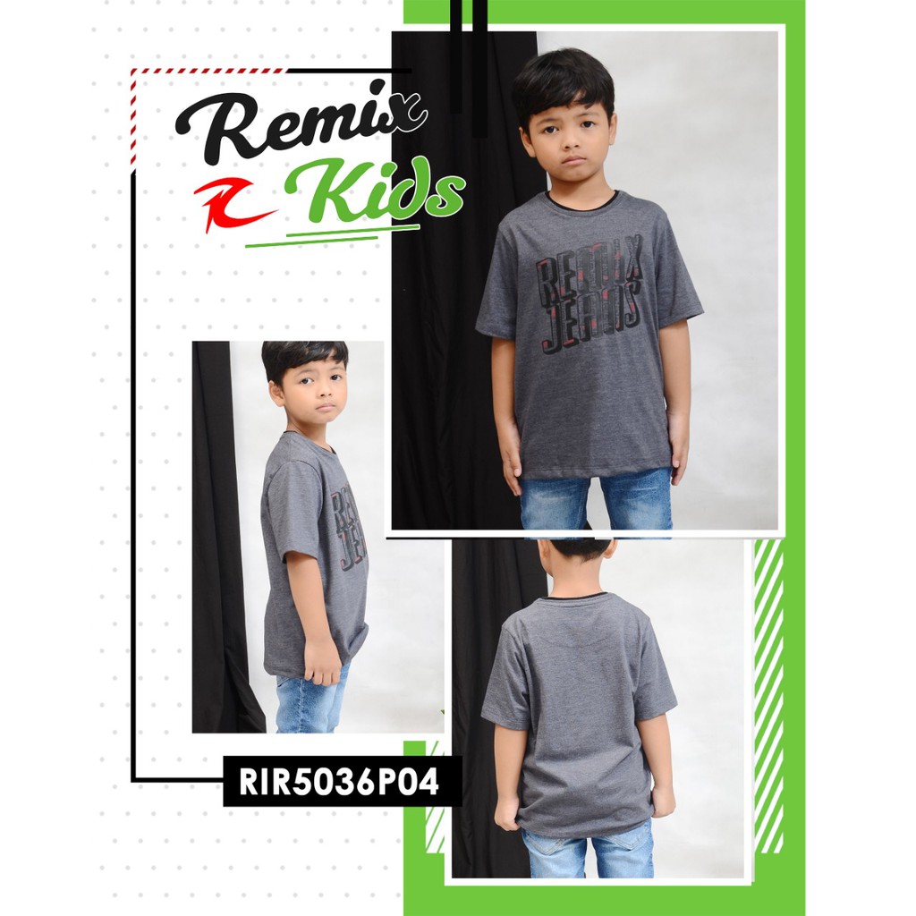 Kaos Anak Remix Jeans colection