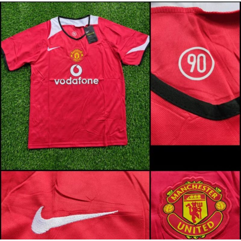 Retro Manchester united 2004 vodafone