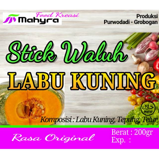 

Stick Waluh Labu Kuning Rasa Original