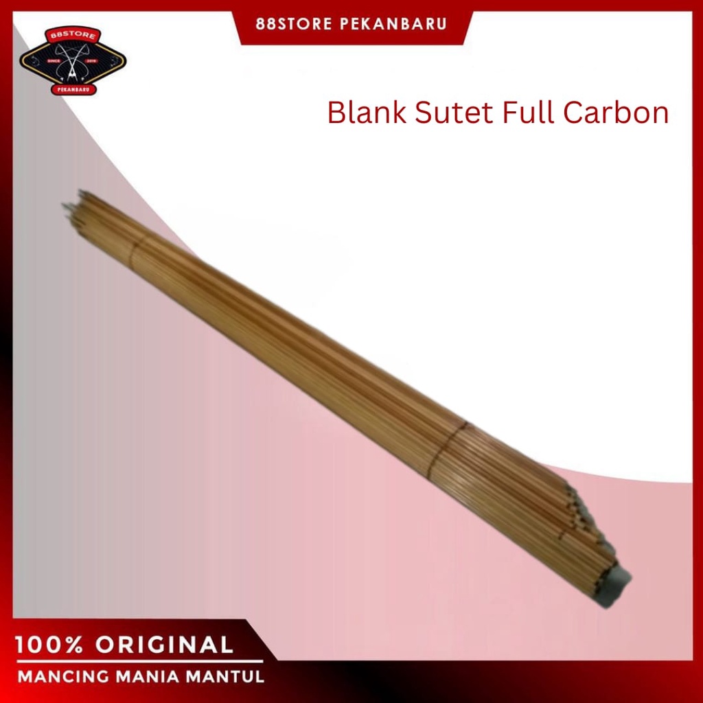 88storepekanbaru Blank Sutet 10mm Bahan Joran Full Carbon