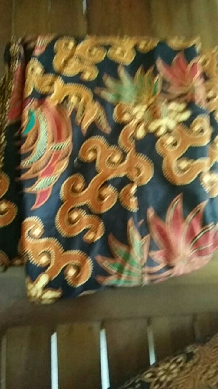 Gamis Batik Manggar Padi Sekar Kubis Cantik Bisa Cod